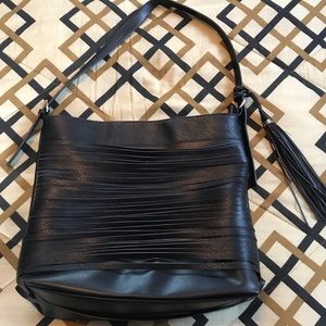 Large black purse